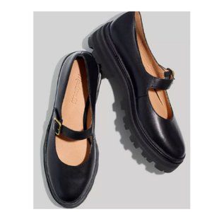 Madewell The Freya Platform Lugsole Mary Jane SZ 8